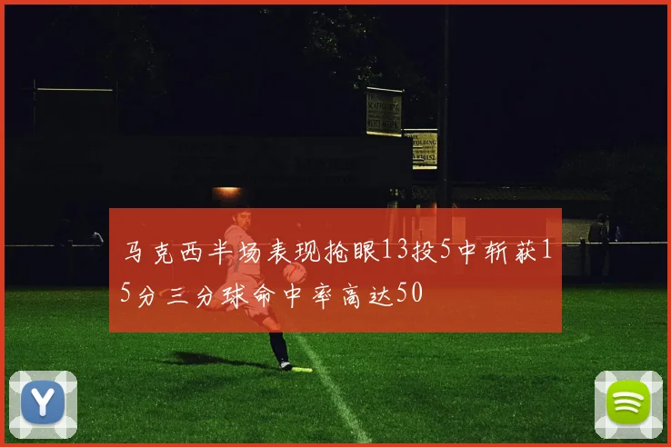 马克西半场表现抢眼13投5中斩获15分三分球命中率高达50