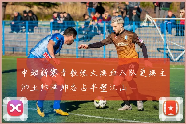中超新赛季教练大换血八队更换主帅土帅洋帅各占半壁江山